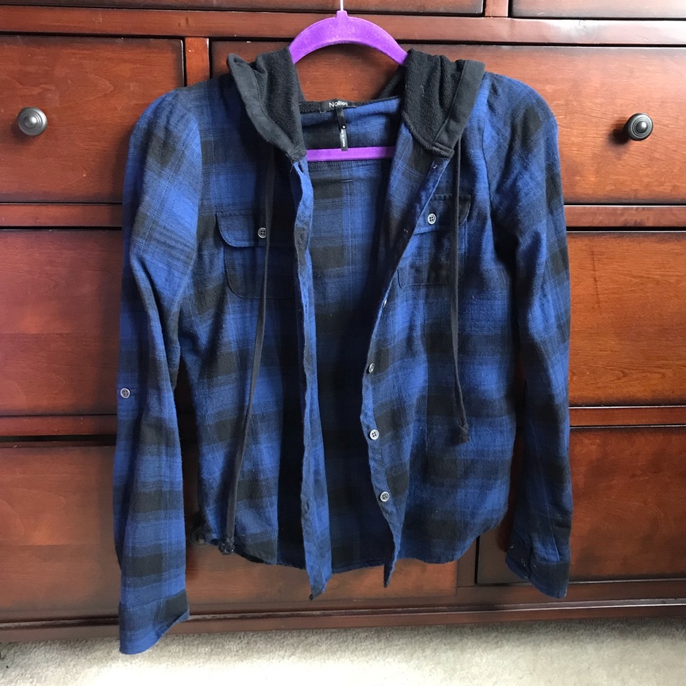 Nollie (PacSun) Hooded Flannel